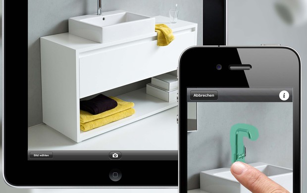 Cambiare i rubinetti con una app