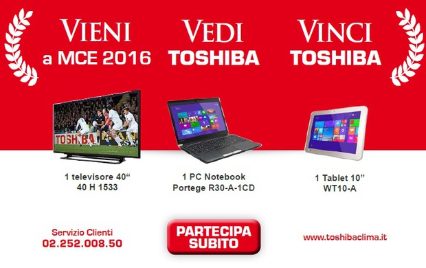 Concorso “Vedi Toshiba e Vinci Toshiba”