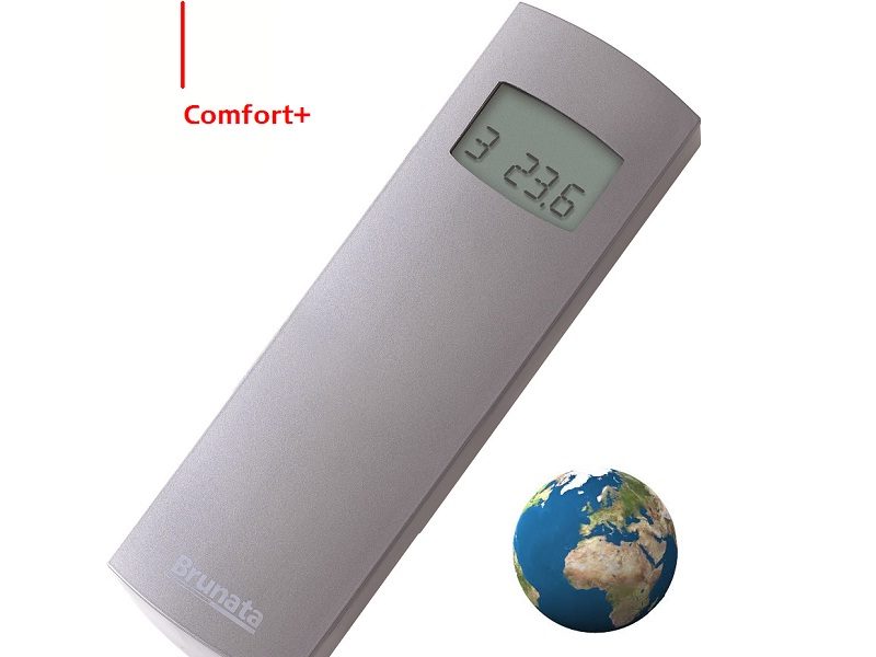 Termometro. Brunata presenta il termometro digitale Comfort+
