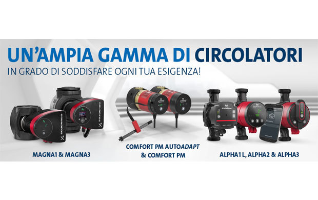 Riscaldamento, le soluzioni di Grundfos
