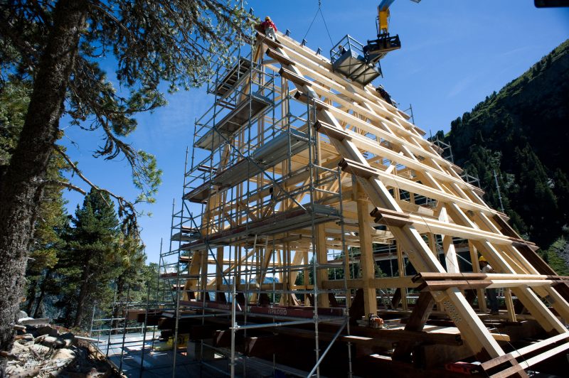 Casa Capriata di Carlo Mollino: rifugio alpino in classe A Gold