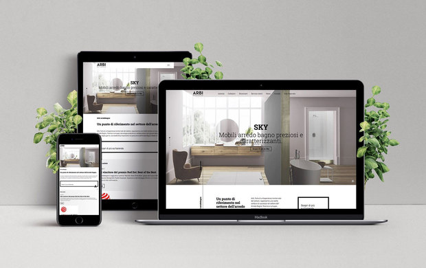 Nuovo sito web di Arbi Arredobagno