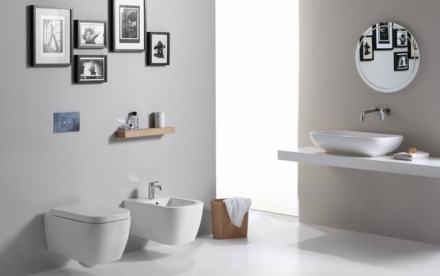 Serie bagno versatile, dal design minimal