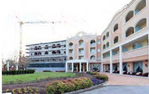 Raccordi a pressare per l'ampliamento dell'Hotel Terme Neroniane