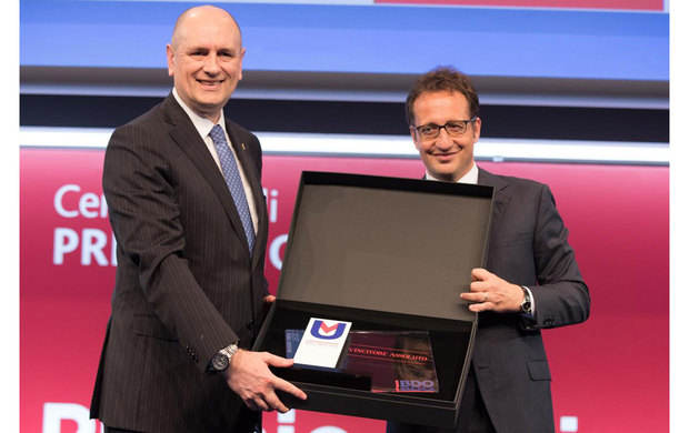 Alla Cimberio, il premio Unnia