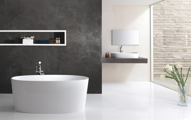 Vasca compatta freestanding x due
