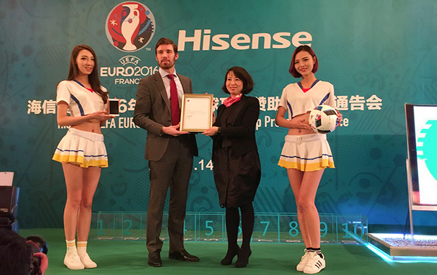 Hisense Global Partner di Uefa Euro 2016