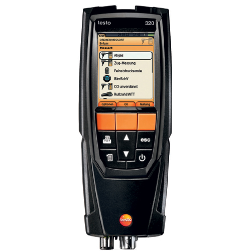 Nuovo analizzatore di combustione professionale Testo 320