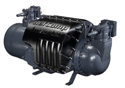 Compressore a doppia vite con inverter di Refcomp