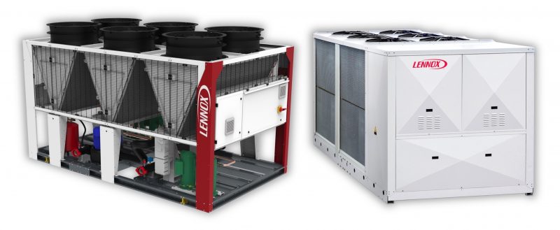 Chiller Lennox per l’abbandono di gas refrigeranti fluorurati