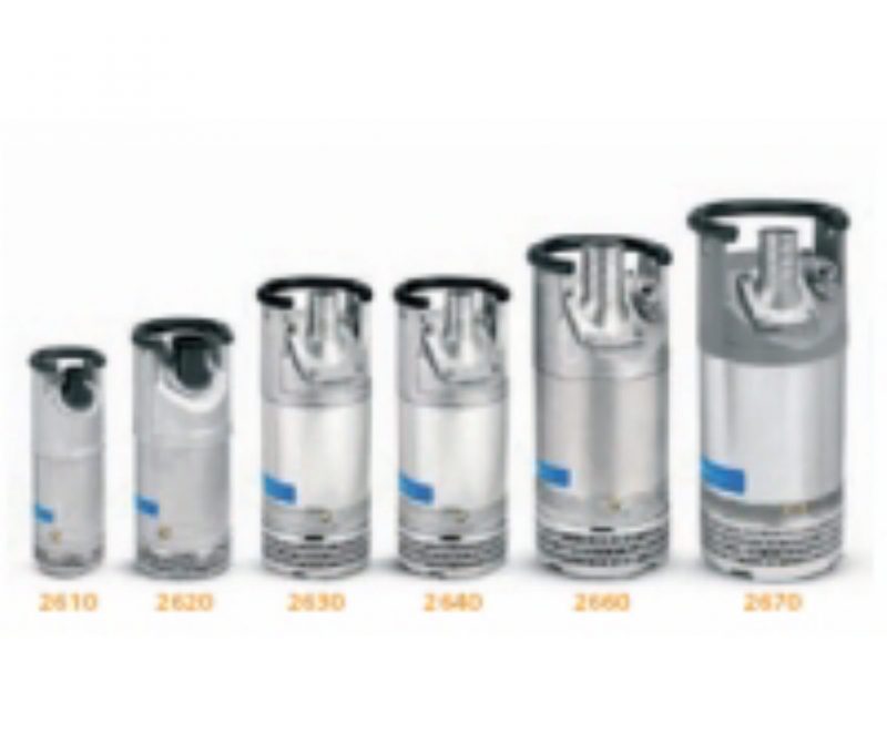 Pompe per drenaggio Flygt serie 2600, 2700, 2000 di ITT Water & Wasterwater