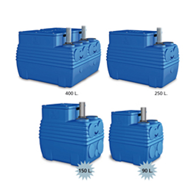 Stazioni di sollevamento prefabbricate per la raccolta e il rilancio delle acque reflue BlueBOX di Zenit