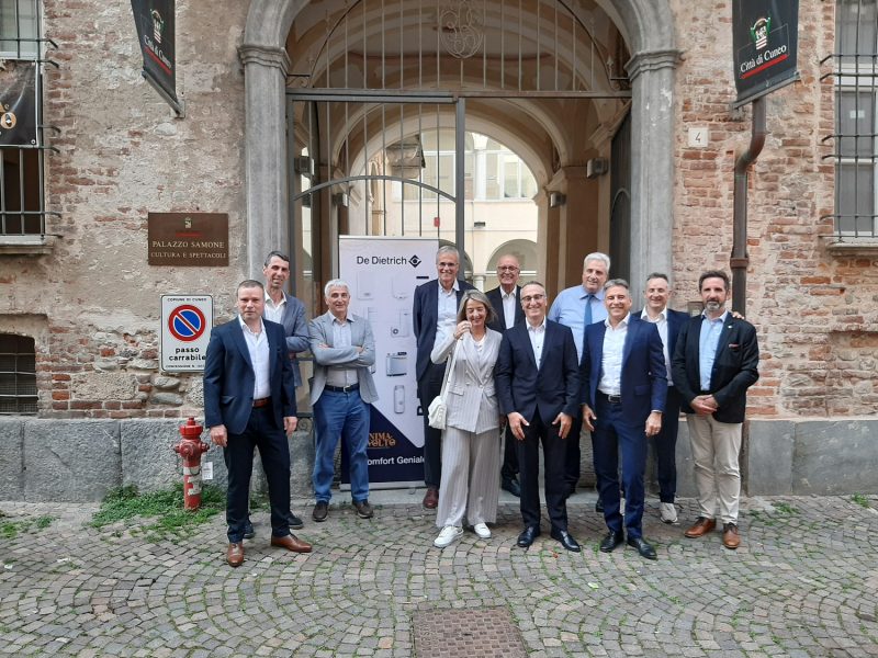BDR Thermea in visita da DUEDI, distributore De Dietrich