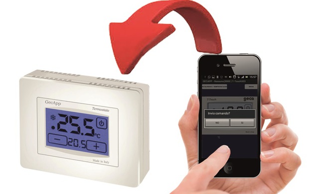 Cronotermostati digitali touch screen