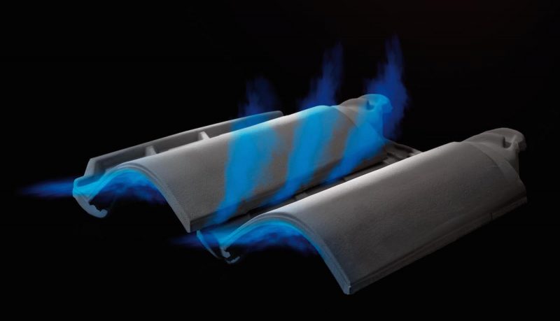 Tegola ventilata Aerotile di Industrie Cotto Possagno