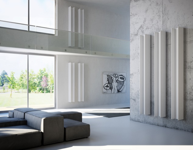 Radiatori che impreziosiscono lo spazio living