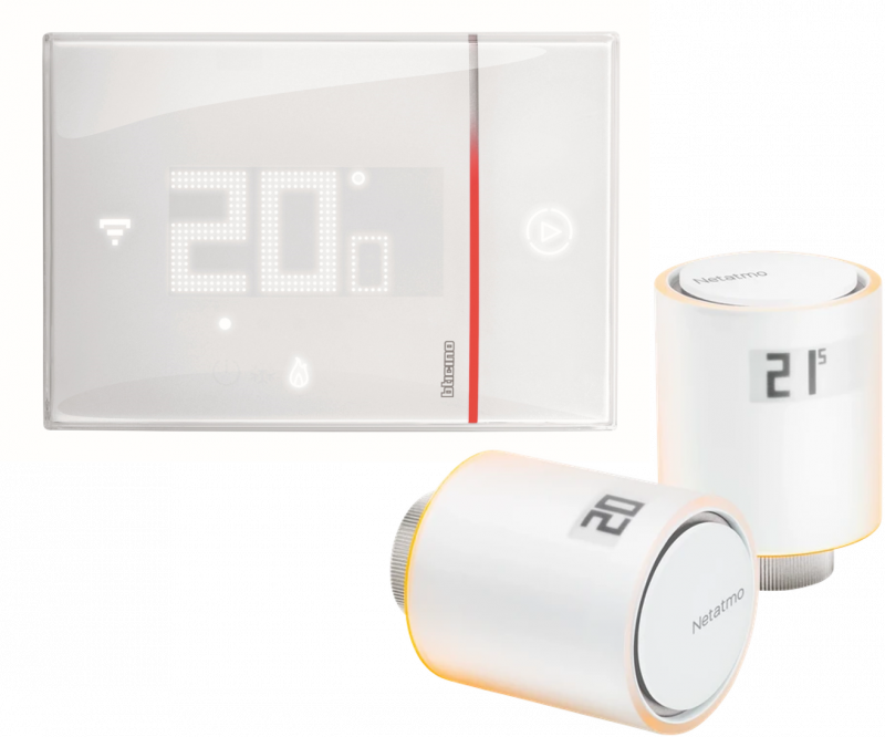 Bticino presenta il termostato Smarther2 e le valvole intelligenti Netatmo