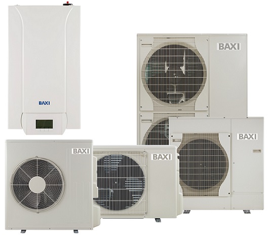 Pompe di calore aria acqua Baxi