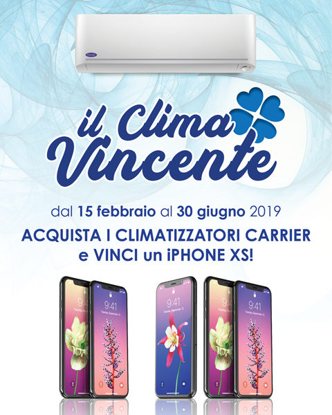 Clima Vincente con Carrier Air Conditioning
