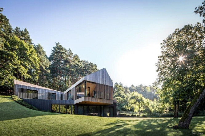 Building in nature: CEA per l’ambiente bagno in un progetto in Lituania
