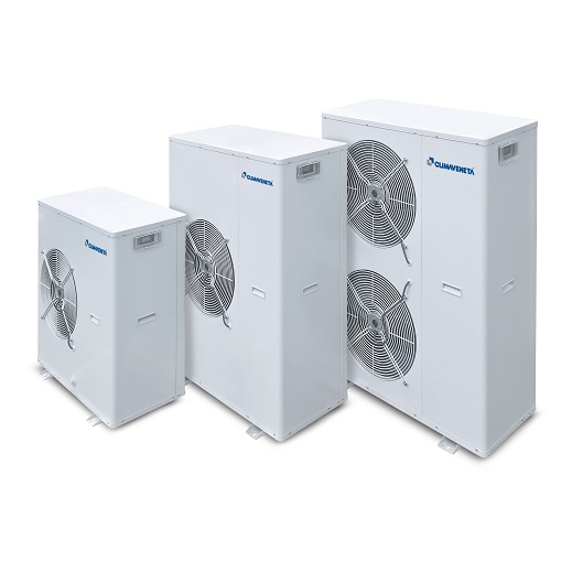 Pompe di calore e chiller condensati ad aria