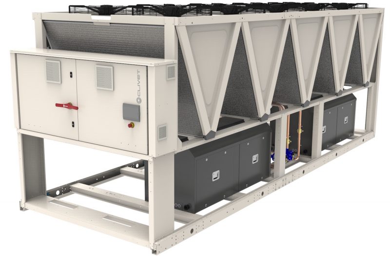 Tecnologia inverter e refrigeranti ecologici con i chiller Clivet Lot21