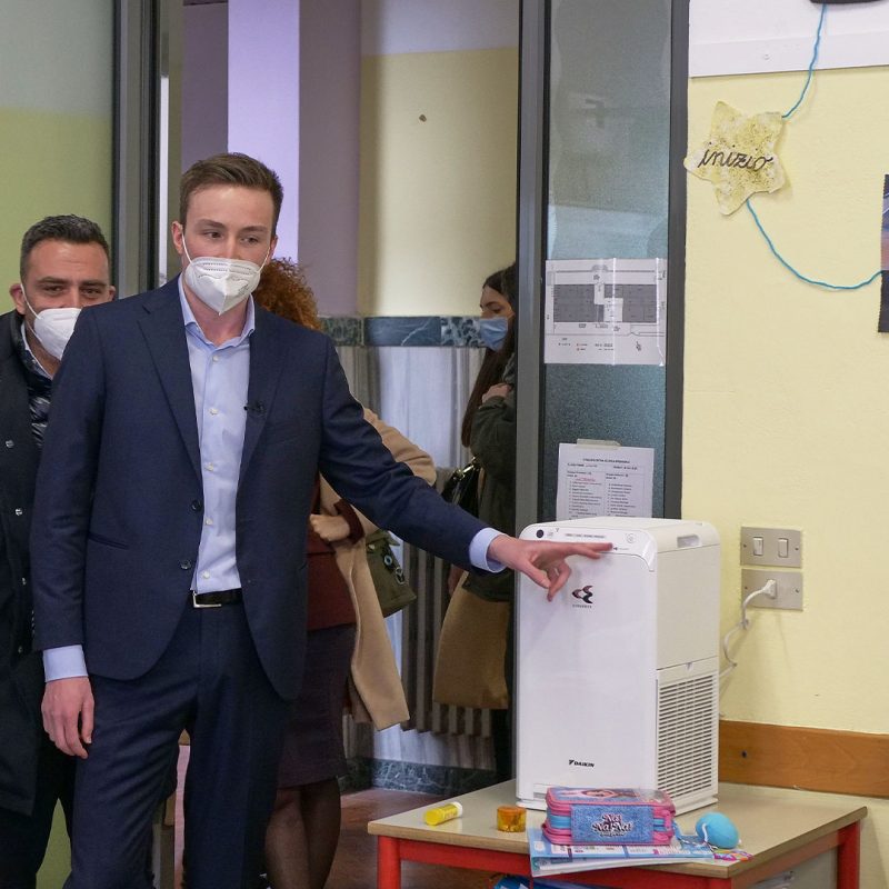 Purificatori d’aria Daikin nella scuola San Biagio di Monza