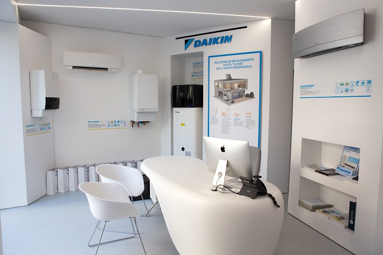 A Roma apre un nuovo showroom Daikin Aerotech