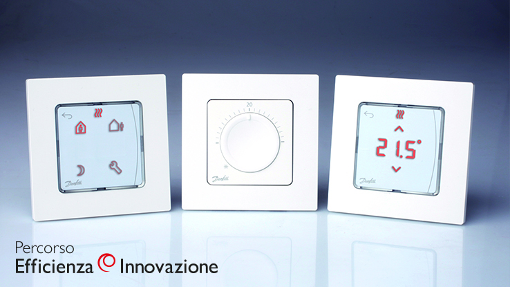 Sistemi di controllo Danfoss per impianti di riscaldamento a pavimento