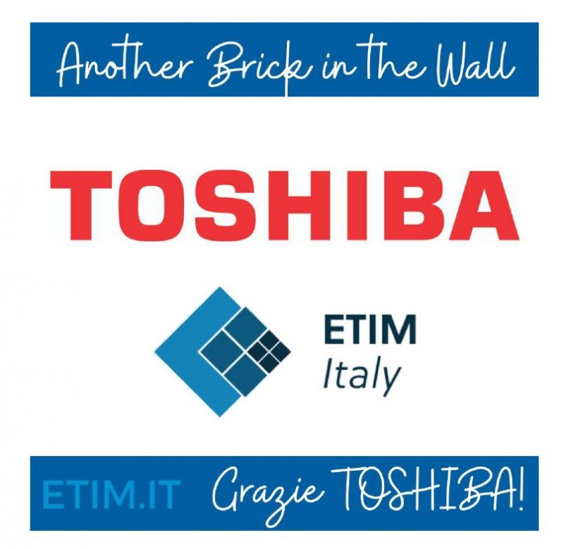 Toshiba classifica i prodotti in ETIM