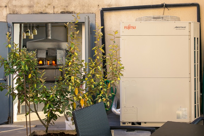 A Murano la climatizzazione Fujitsu per un ristorante sul mare