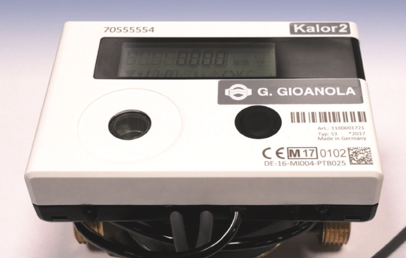 Contatore per energia termica Kalor2 di Gioanola