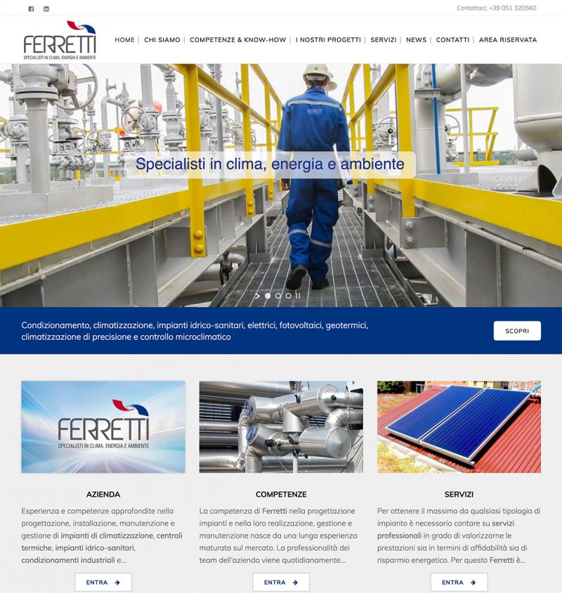 Ferretti: comunicazione integrata