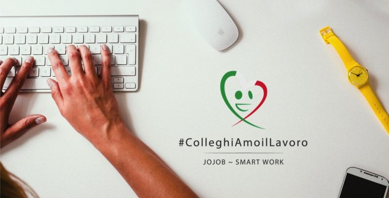 Smart Working, Jojob lancia la piattaforma #ColleghiAmoilLavoro