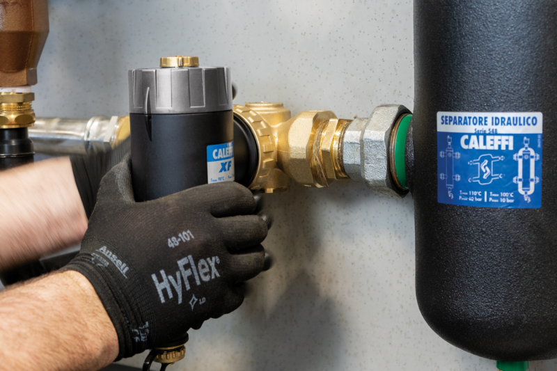 CALEFFI XF, il filtro defangatore extra filtrante
