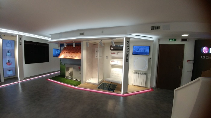 Nuovo showroom LG e l’Academy della Divisione Air Conditioning