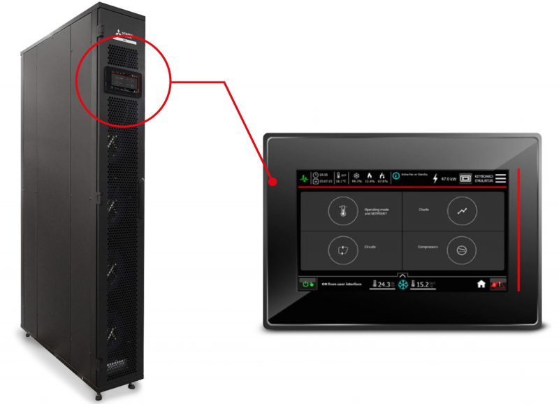 Sistema di condizionamento Full Inverter VRF per applicazioni IT Cooling ad alta densità