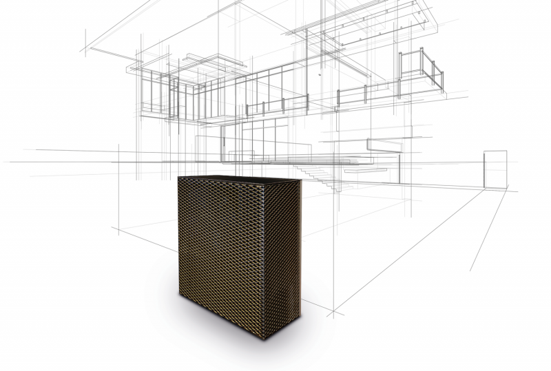 Pompa di calore aria-acqua full inverter NAW Hive di Eneren
