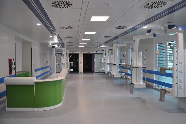 Pannelli radianti Proter Imex per l’Ospedale Magalini