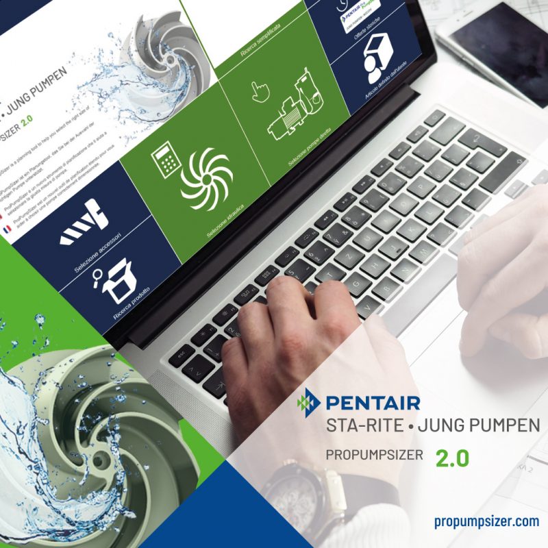 Aggiornato il programma di selezione ProPumpsizer di Pentair