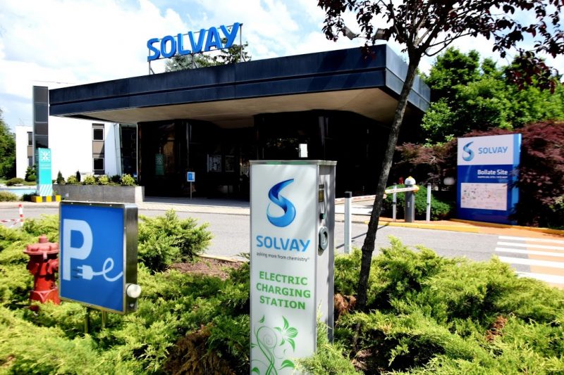 Energia solare per gli stabilimenti Solvay