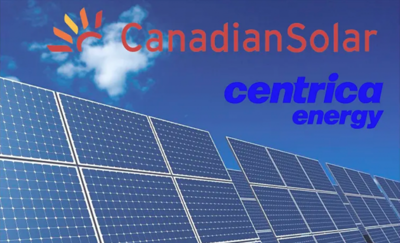 Canadian Solar e Centrica Energy Trading firmano un PPA da 12 MWp