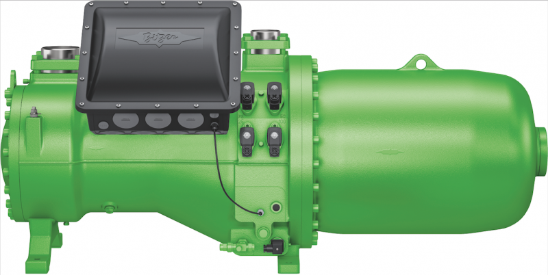 Compressore a vite compatto e ad alta efficienza