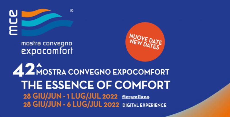 Inaugura la 42a edizione di MCE Mostra Convegno Expocomfort