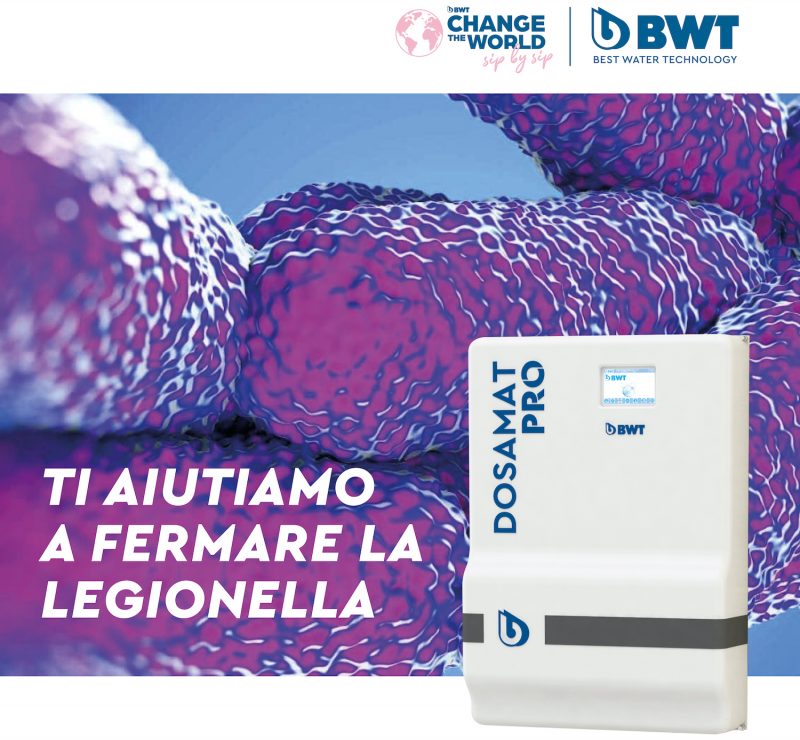 Acqua sana e sicura grazie alle soluzioni BWT contro la legionella