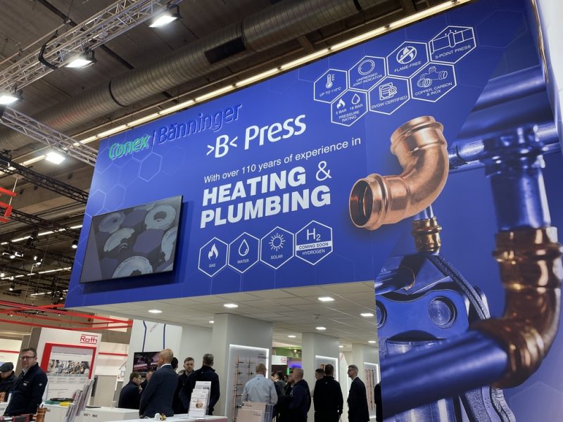 Conex Bänninger, un grande successo a ISH 2023