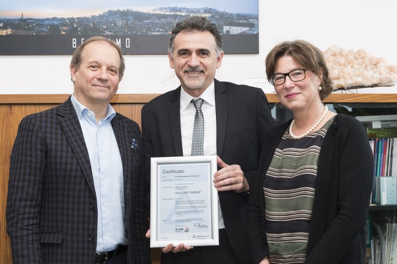 Vaillant Group: certificazione Processo di Gestione del Credito
