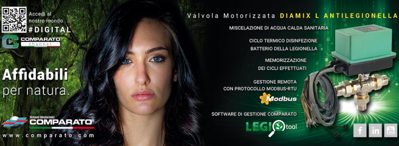 Valvole motorizzate Comparato Diamix L e Compamix L