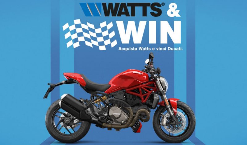 Concorso a premi Watts & Win dedicato agli installatori