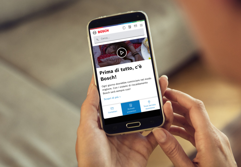 Bosch Clima a portata di smartphone